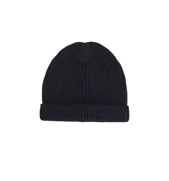 Black Y-3 Knit Beanie
