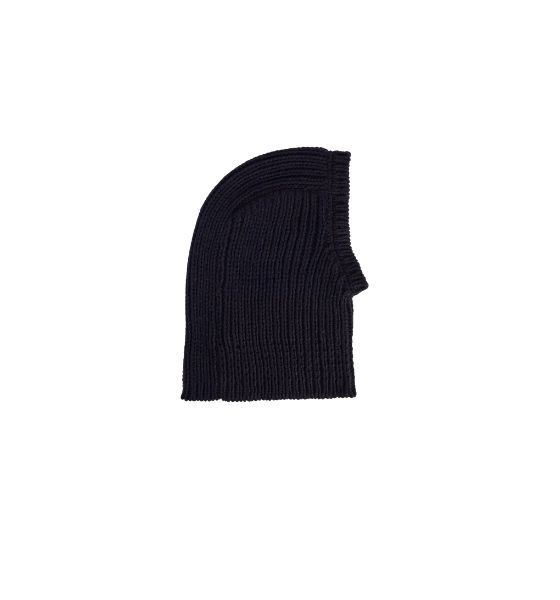 Black Y-3 Knit Hood