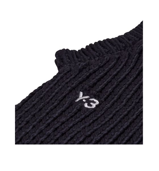 Black Y-3 Knit Hood