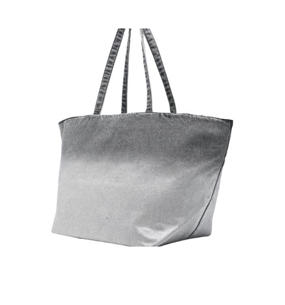 Light Grey Punch Tote Bag