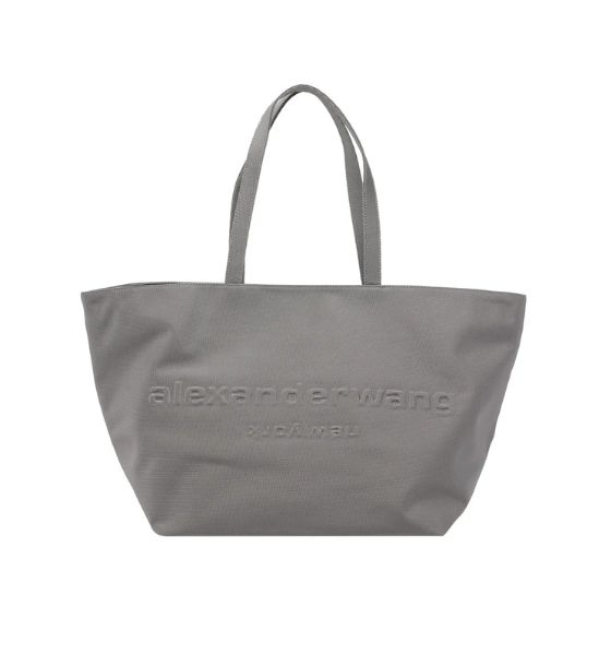 Grey Punch Tote Bag
