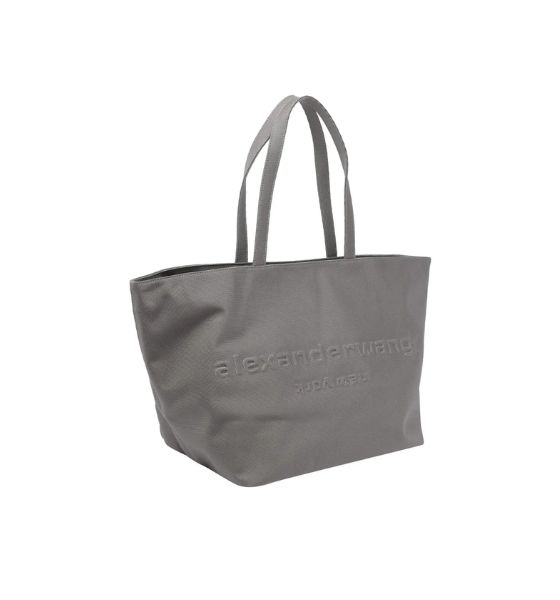 Grey Punch Tote Bag