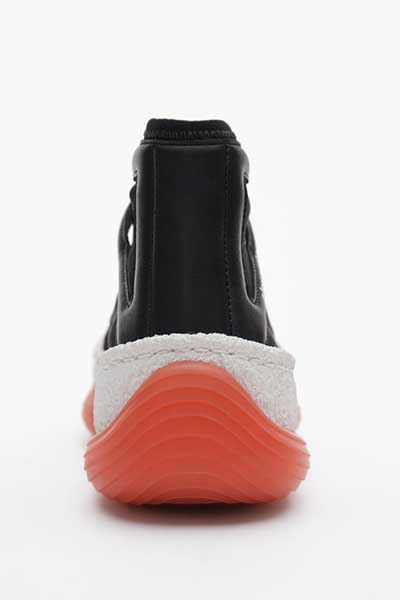 ALEXANDER WANG A1 MID-TOP SNEAKERS MESH/CALF