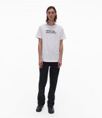School White Tee