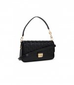 Bradshaw Black Leather Shoulder Bag