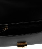 Bradshaw Black Leather Shoulder Bag