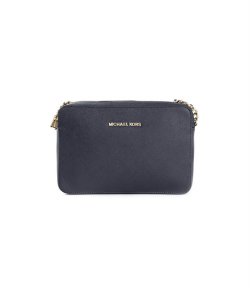 Jet Set Navy Leather Crossbody