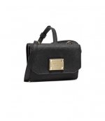 Mini Black Flap Bag