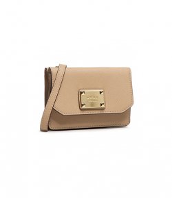 Mini Beige Flap Bag