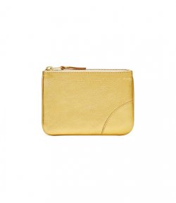 Gold Leather Wallet
