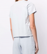 Foundation JSY SS Shrunken Logo Paint Xenon Blue Tee