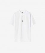Sport Blocked K White Oversize Polo