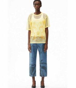 K-Tiger 2-in-1 Oversize Yellow T-shirt