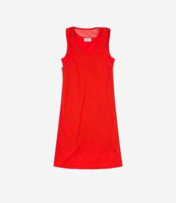 Mesh Tanktop Red Dress