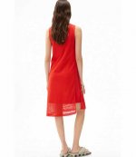 Mesh Tanktop Red Dress