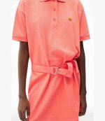 Tiger Crest Medium Orange Polo Dress