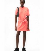 Tiger Crest Medium Orange Polo Dress