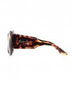 Black Grey Lens Oversize Mask Balenciaga Eyewear
