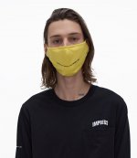 Impress Yellow Cotton Face Mask