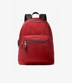 Red Nylon Backpack