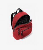 Red Nylon Backpack