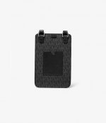 Black Logo Crossbody Bag