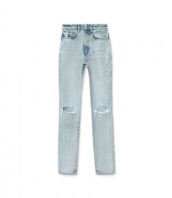 Pebble Bleach Denim Pants
