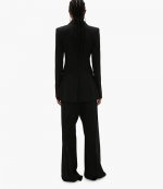 Tailored Fold Black Over Cuff Jacket