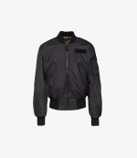 2 Way Black/Khaki Bomber Jacket