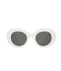 White Black Lens Balenciaga Eyewear