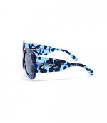 Havana Blue Lens Balenciaga Eyewear