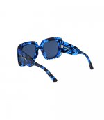 Havana Blue Lens Balenciaga Eyewear