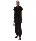 Sweatpant Black With Hotfix Logo