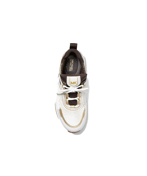 Olympia Trainer Brown Logo Sneaker
