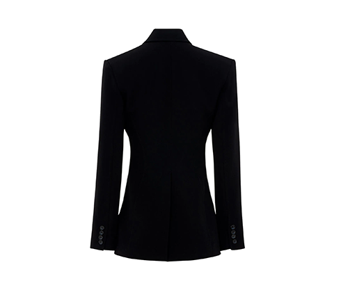 Cut-Out Wool Jacket