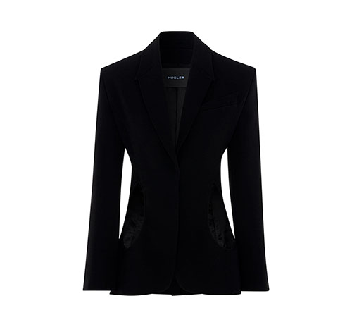 Cut-Out Wool Jacket