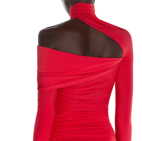Asymmetrical Jersey Dress