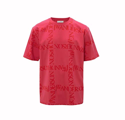 Oversize Logo Grid T-Shirt