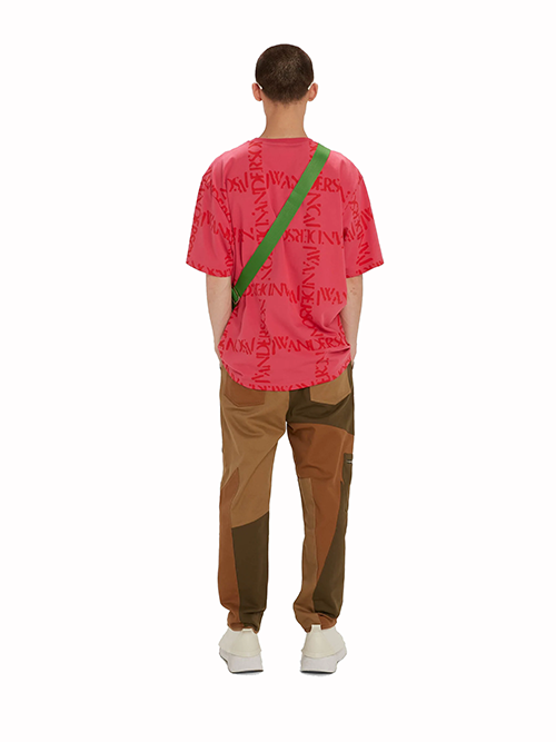 Oversize Logo Grid T-Shirt