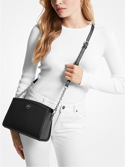 Chantal Black Crossbody Bag