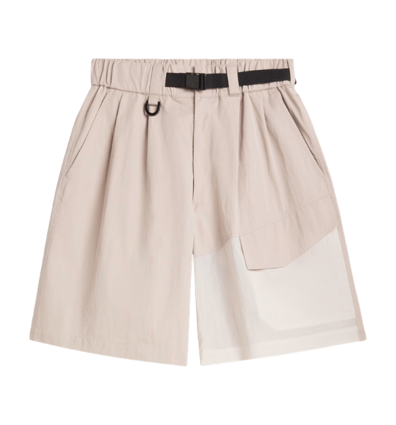Beige Ut Shorts