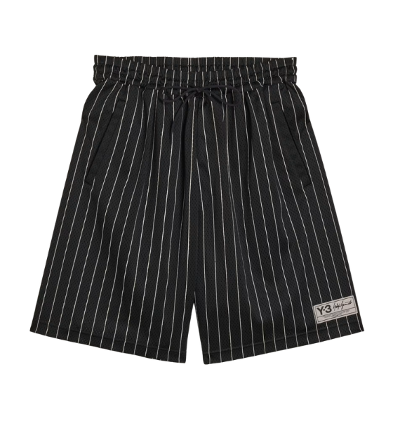 Black Stripes Mesh Ps Shorts