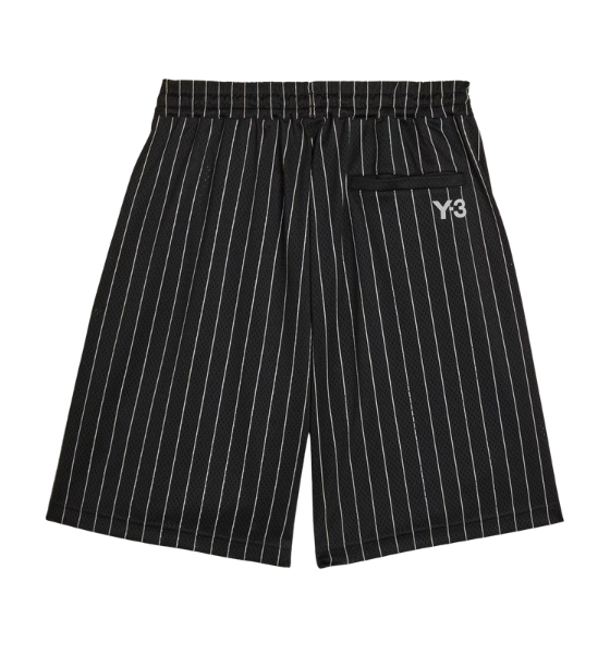 Black Stripes Mesh Ps Shorts