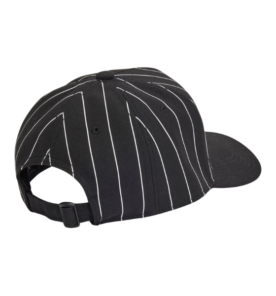 Black Pinstri Cap