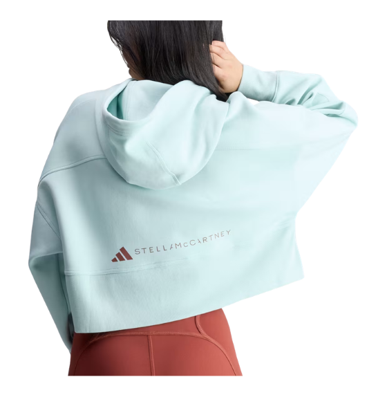 Mint aSMC Cropped Hoodie