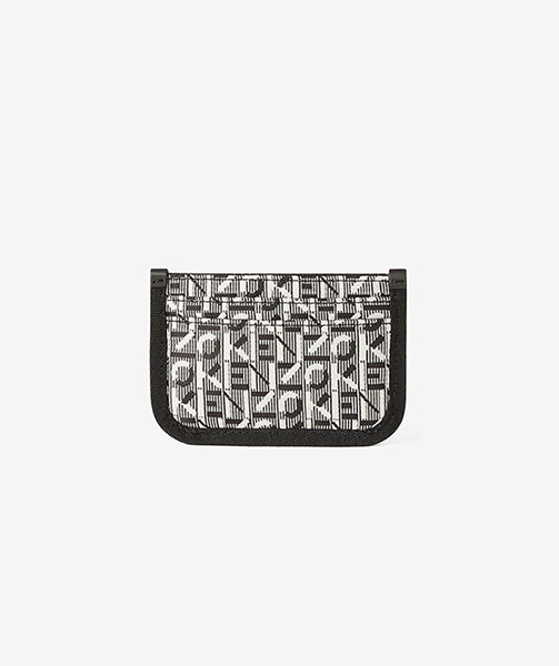 Kenzo Logo Grey Card Case