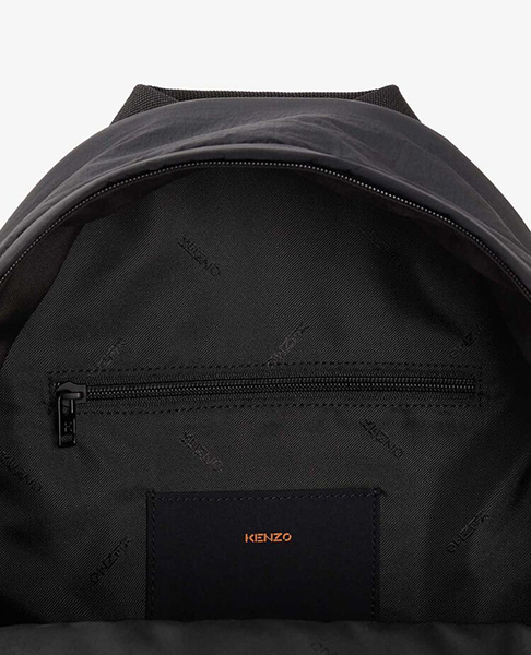 Tiger Crest Black Backpack