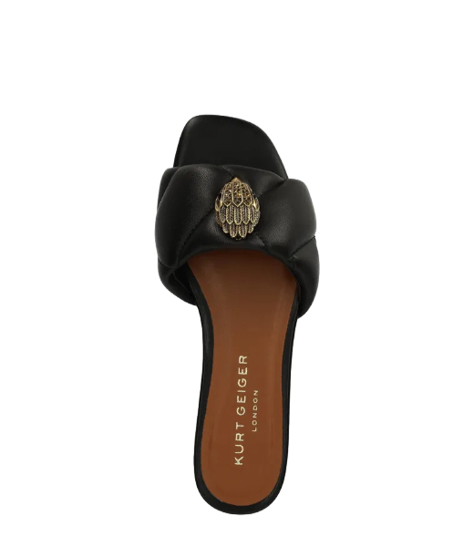 Kensington Puff Black Sandal