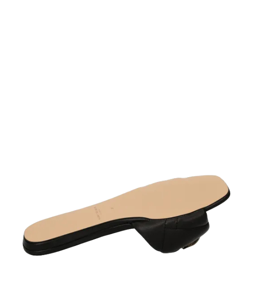 Kensington Puff Black Sandal