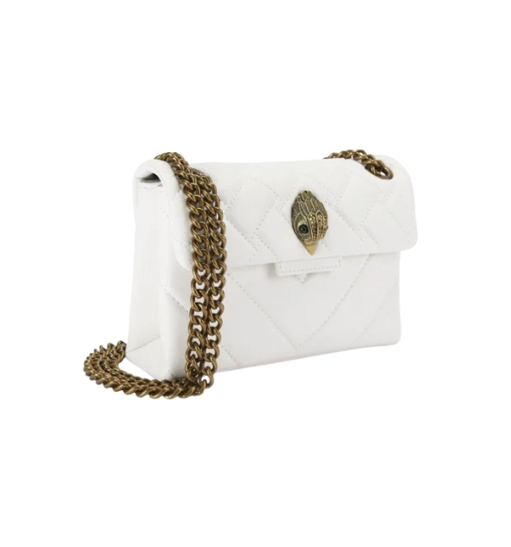 Leather White Mini Kensington